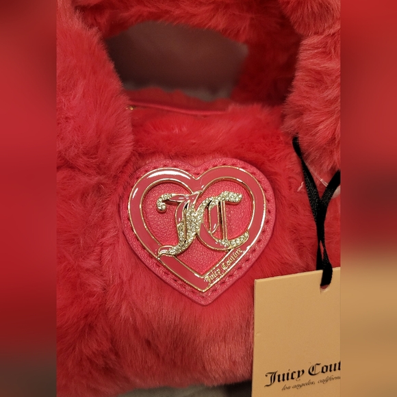 Juicy Couture Let's Get Cozy Roll PINK FLASH Bag-NWT - Picture 4 of 14